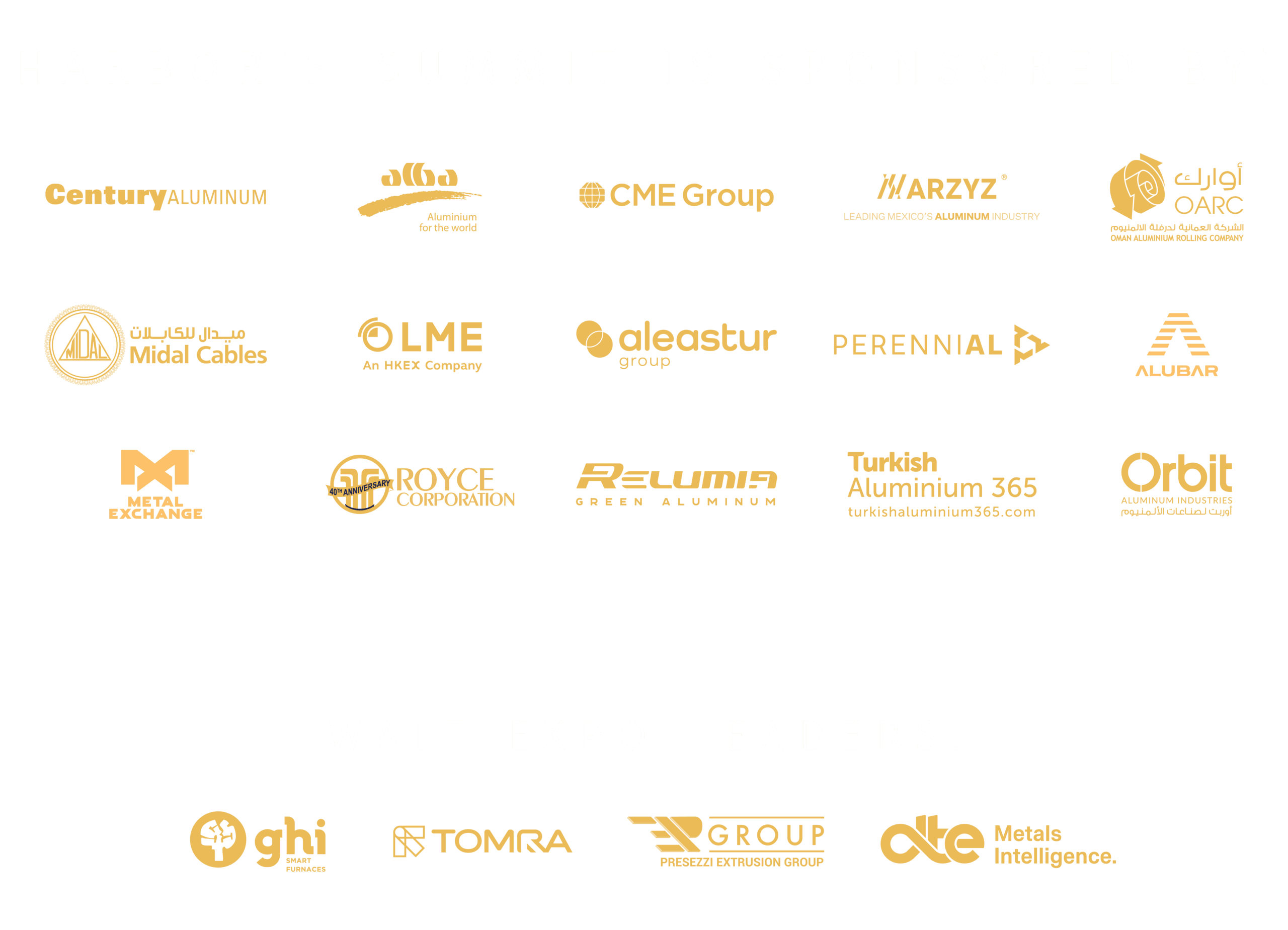 Sponsor Logos Summit 2026